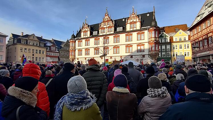 Zehntausende protestieren in Franken gegen Rechts - "Demokratie in Gefahr"