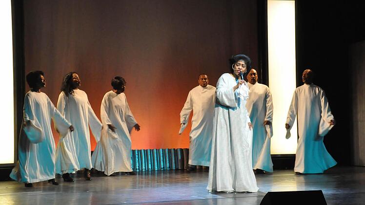 Das Musical "Mahalia" gastierte in Bad Kissingen. Foto: Peter Klopf