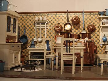 Traumhaft: Auch diese Puppenstube kann im Badhaus bestaunt werden. Fotos: Sonja Adam