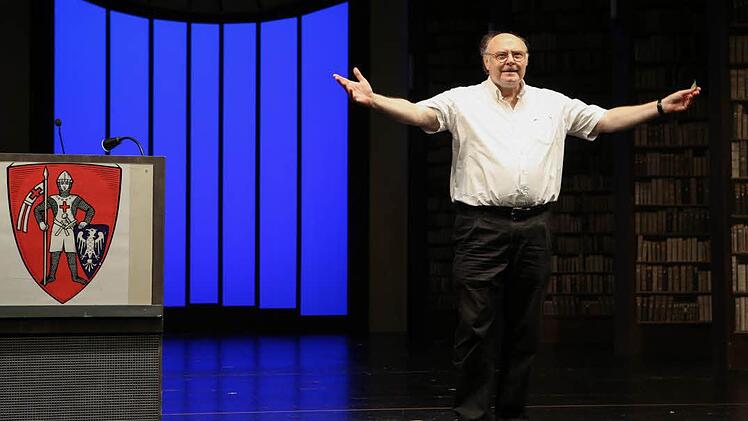 Der scheidende Intendant Rainer Lewandowski Foto: Barbara Herbst