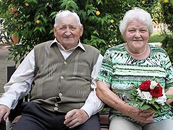 Elsbeth und Hermann Zieg feierten diamantene Hochzeit.  Foto: Günther Geiling