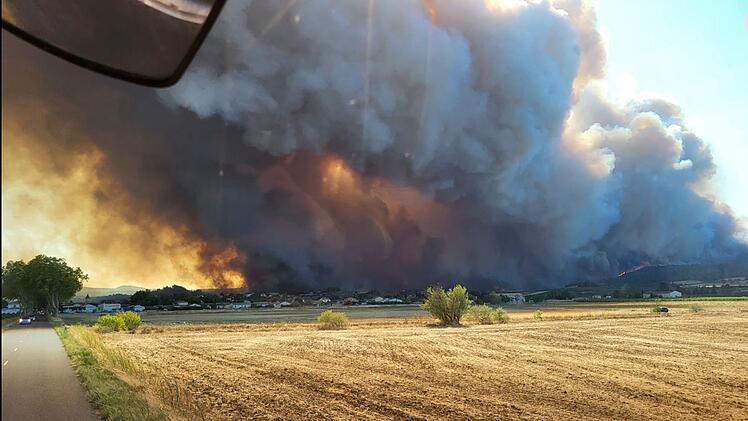 Brände in Frankreich