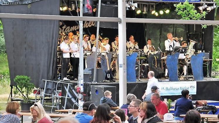 Das Meefest (hier von 2014) ist das größte und wichtigste Fest in Haßfurt. Die Festgemeinschaft "Haßfurter Meefest GbR" veranstaltet es und beantragte bei der Stadt einen Zuschuss für eine Fernsehübertragung. Der Finanzausschuss vertagte die Entscheidung.  Foto: Ulrike Langer/Archiv