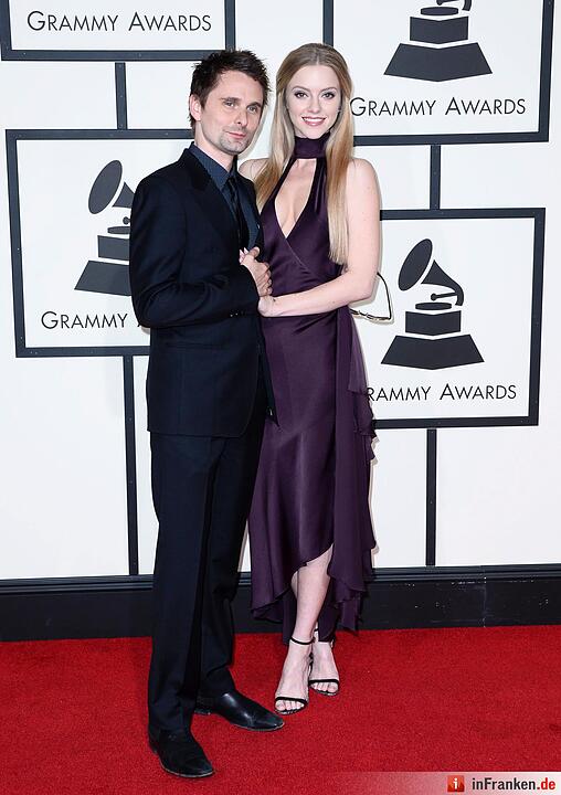 Matthew Bellamy  mit Elle Evans