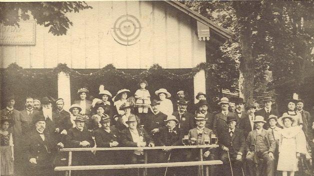 Auf dem Schützenplatz (1913). Foto: Stadtarchiv Kronach