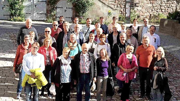 Die Gruppe auf der Leuchtenburg Foto: privat