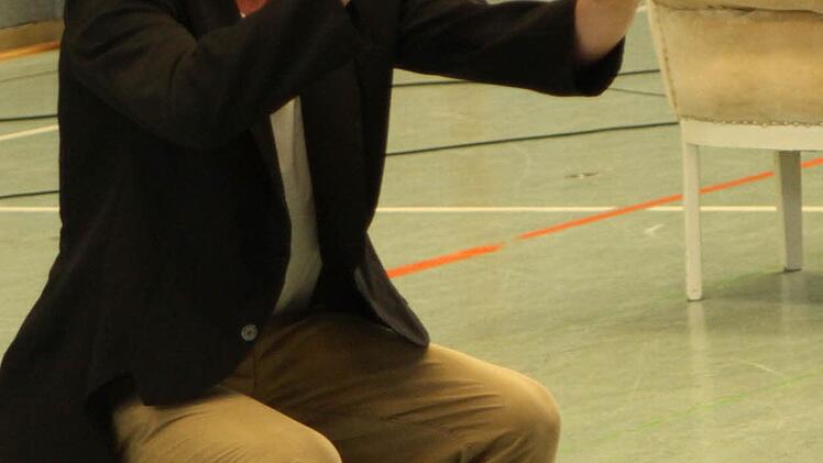 Der Auftritt mit der Oboe Foto: Günther GeilingDer Auftritt mit der Oboe Foto: Günther Geiling