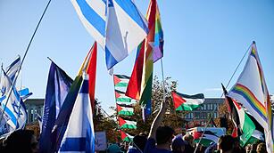 Demonstration &bdquo;United4Palestine - No Peace on Stolen Land&ldquo;