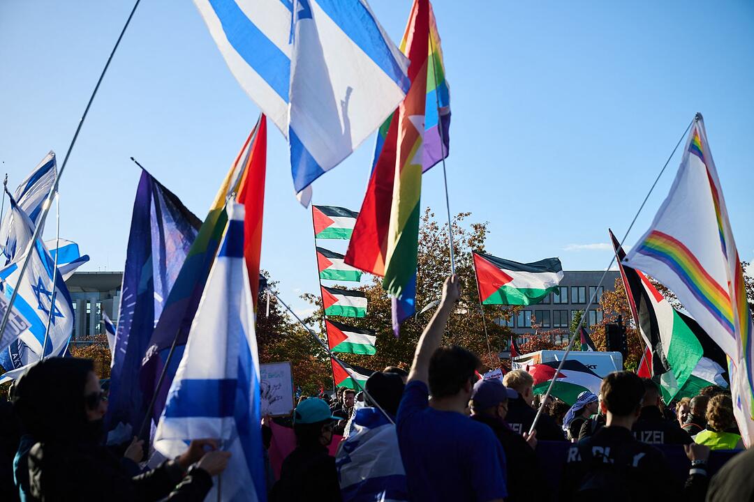 Demonstration &bdquo;United4Palestine - No Peace on Stolen Land&ldquo;