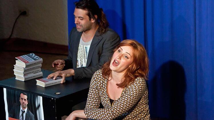 Laura Mann und Marc Borchert in "Die letzten fünf Jahre"Foto: Jochen Berger