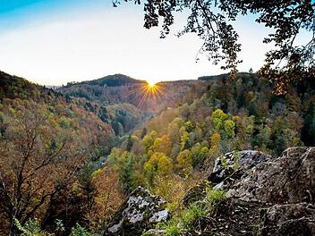 Mit seiner Nikon hat Thomas Karger dieses Foto am Forstmeistersprung in Stadtsteinach aufgenommen. Dafür bekommt er ein Preisgeld in Höhe von 250 Euro. Foto: Thomas Karger