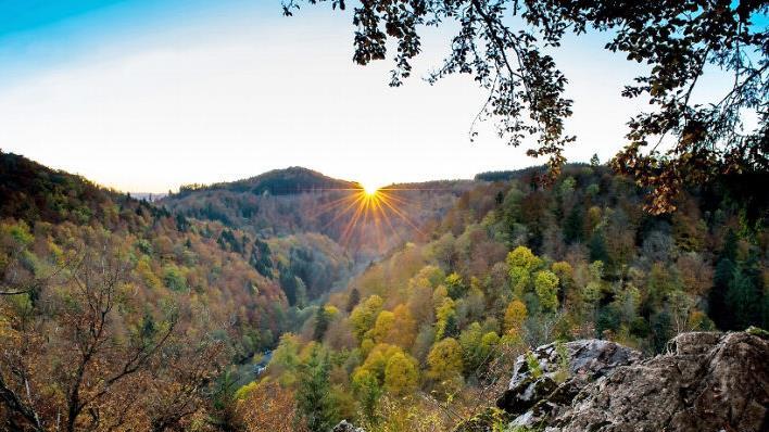 Mit seiner Nikon hat Thomas Karger dieses Foto am Forstmeistersprung in Stadtsteinach aufgenommen. Dafür bekommt er ein Preisgeld in Höhe von 250 Euro. Foto: Thomas Karger