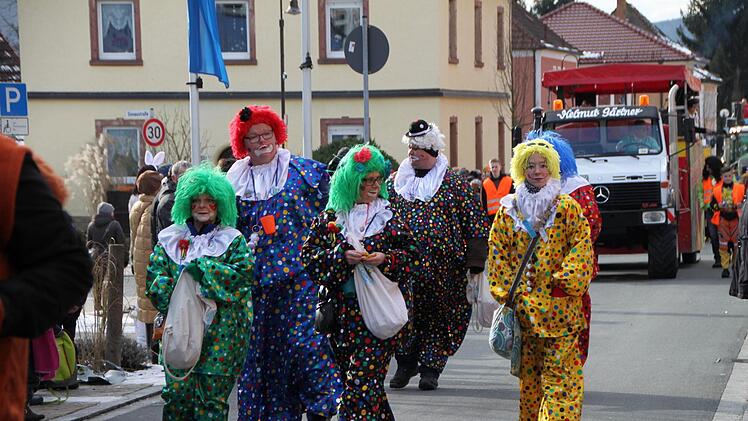 Faschingszug Bad Brückenau 2018 Foto: Ulrike Müller