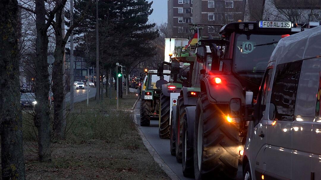 Bilder von der Mega-Demo in Nürnberg: Tausende Bauern demonstrieren