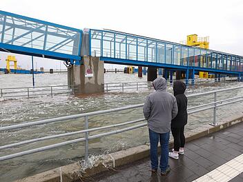 Sturmflut an der Nordsee