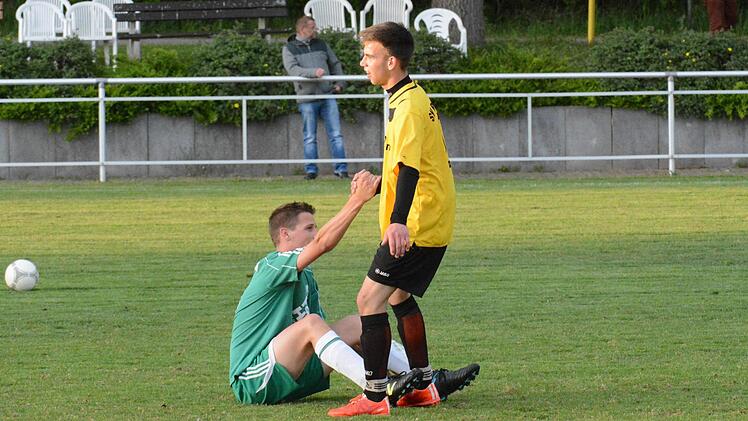 Aufmunterung für den Gegner.