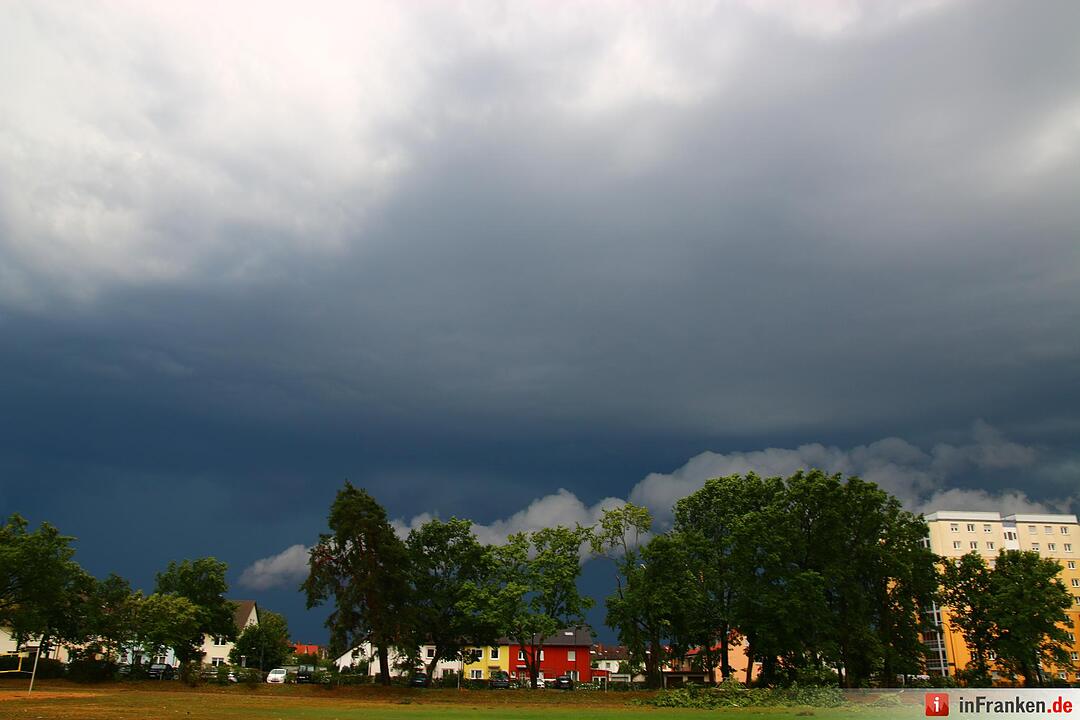 Massive Schäden nach Sturm in Bamberg
