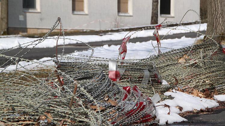 Eindrücke von der "Housing Area" auf dem Truppenübungsplatz Wildflecken. Foto: Ulrike Müller