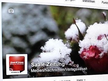 Die aktuelle Saale-Zeitung-Facebook-Seite Foto: Paul Ziegler