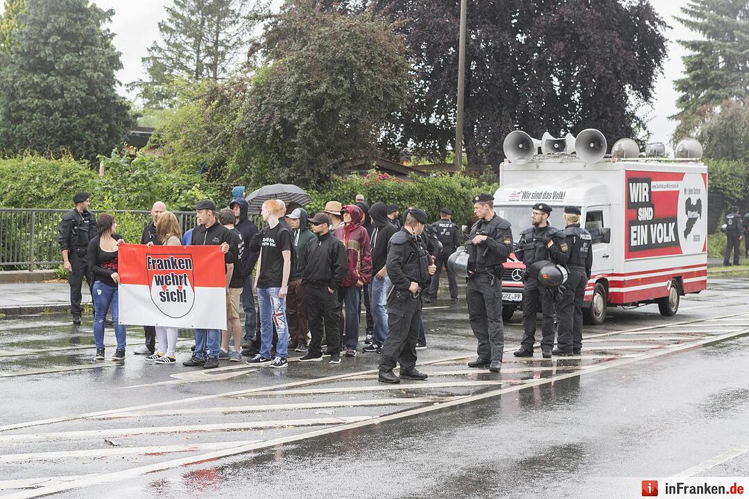 Demonstration gegen Rechts in Zirndorf