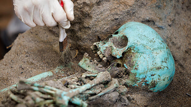N&uuml;rnberger Pestfriedhof: Ausstellung zeigt spektakul&auml;re Entdeckungen