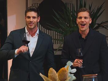 Martin Braun (links) und Felix Stein sind die neuen Bachelors - und beide Väter.