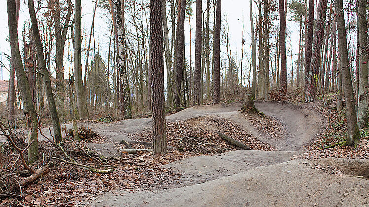 Auf dem Zabo-Trail können Kinder ihre neuesten Tricks auf dem Dirtbike ausprobieren.