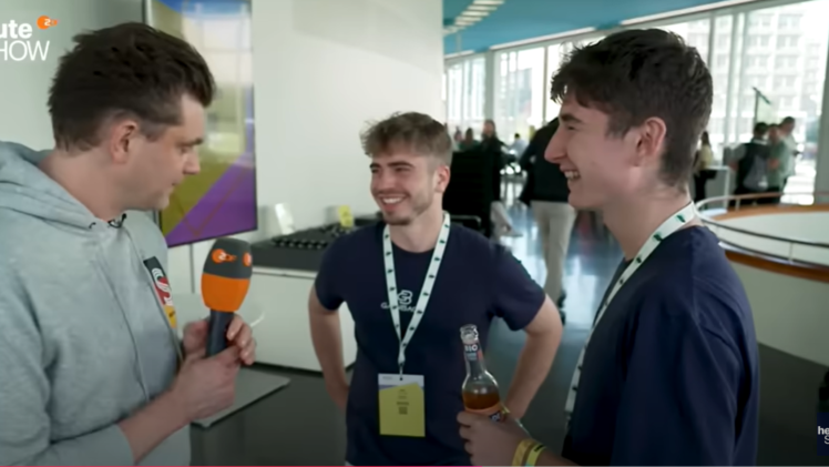 Würzburger Start-Up in Heute-Show - Moderator macht sich über Gründer lustig