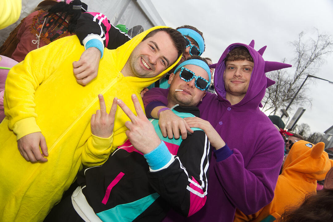 Faschingsumzug und After-Zug-Party