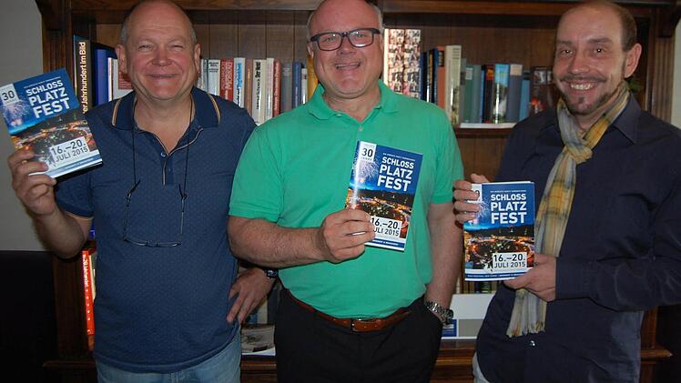 Die "Macher" von heute (von links): Wolfgang Schubart, Bernd Glauben und Marcus Geuss. Foto: Oliver Schmidt