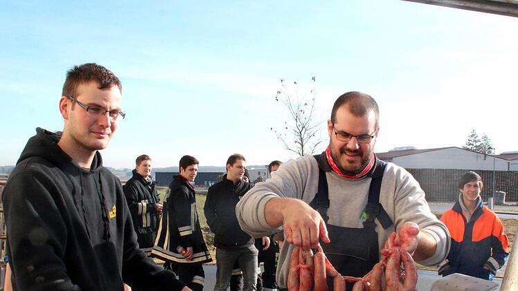 In Uehlfeld gab es Schlachtschüssel. Foto: Johanna Blum