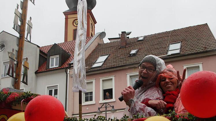 Faschingszug in Bad Brückenau 2016 Foto: Ulrike Müller