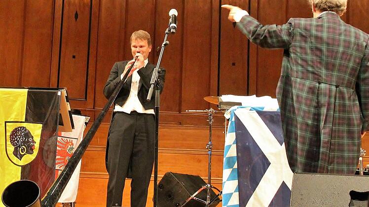 Solo für Alphorn. Foto: Werner Vogel