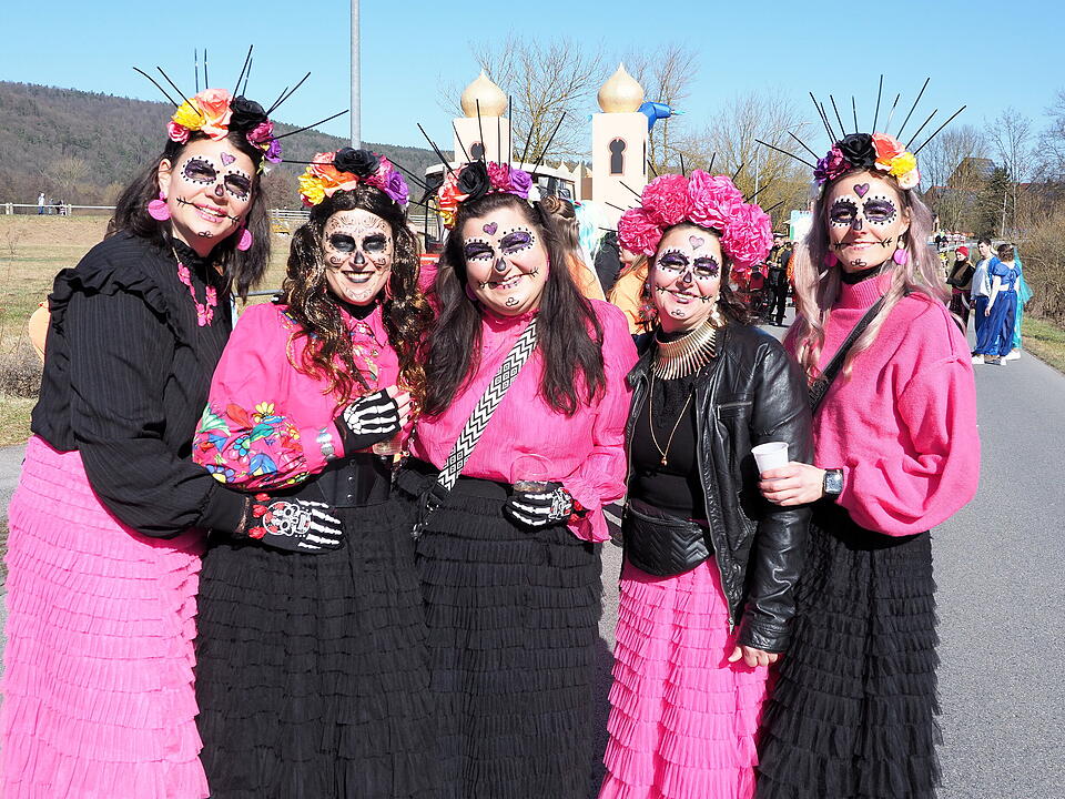 Buntes Faschingstreiben in Unterfranken!
