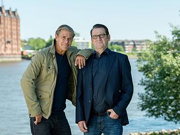 Finn Kiesewetter (Sven Martinek, links) und Lars Englen (Ingo Naujoks) ermitteln in zwölf neuen Fällen.