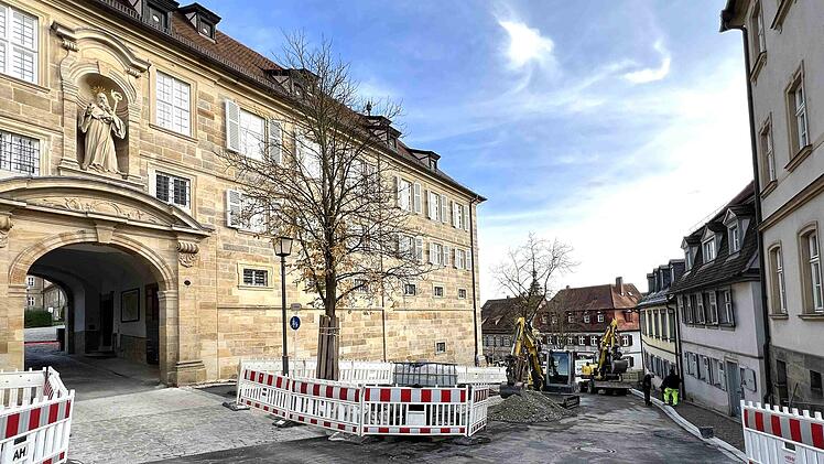 Straßenbauarbeiten am Bamberg Michelsberg - neue Verkehrsregelungen