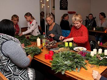 Die Frauen waren eifrig bei der Sache. Foto: Johanna Blum
