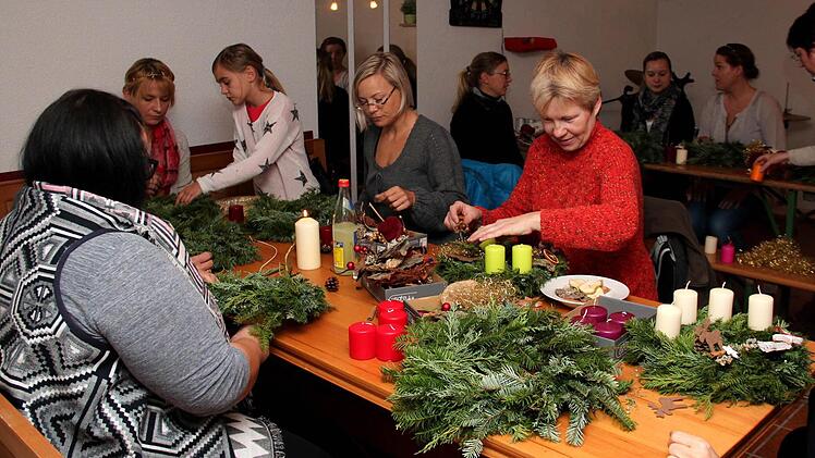 Die Frauen waren eifrig bei der Sache. Foto: Johanna Blum