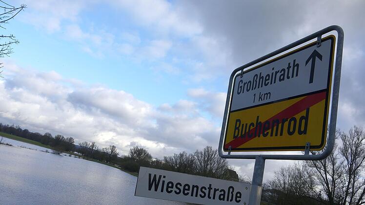 Hochwasser bei BuchenrodFoto: Berthold Köhler