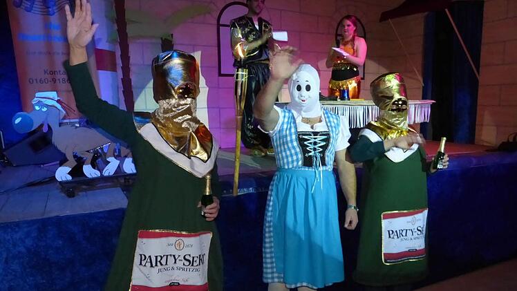 Viele Kostümierungen waren sehr originell.