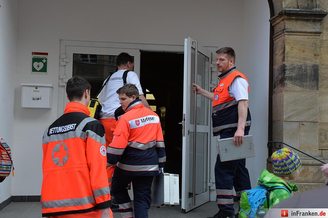 Großeinsatz an Maria-Ward-Schule Bamberg