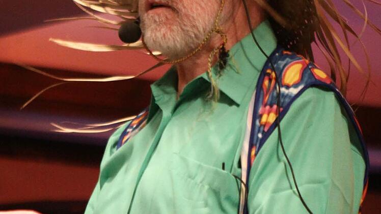 Winfried Hehn als Kreuzfahrgast. Foto: Thomas Dill