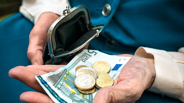 Rente, Geld, Euro, Rentner