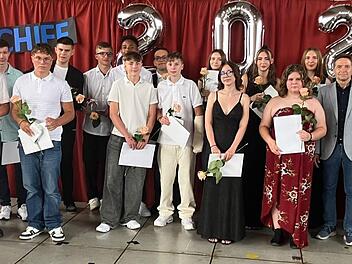 Sie verlassen nun ihre Mittelschule Lautertal und brechen auf zu neuen Ufern.