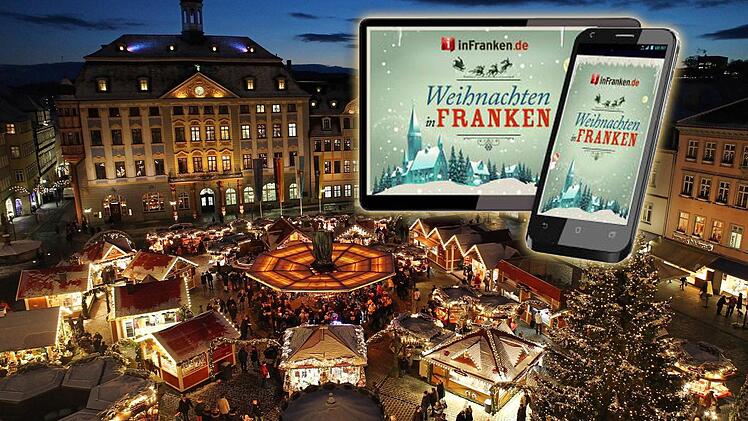 In der App "Weihnachtsmärkte in Franken" finden Sie Termine zu vielen Weihnachtsmärkten in Franken. Symbolfoto