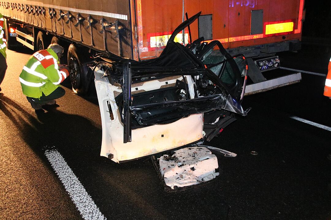 Tödlicher Unfall auf A7 in Unterfranken