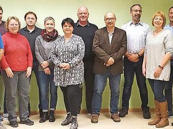 Die Kandidaten der SPD in Schneckenlohe Foto: Maria L&ouml;ffler