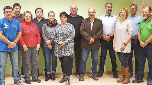 Die Kandidaten der SPD in Schneckenlohe Foto: Maria L&ouml;ffler