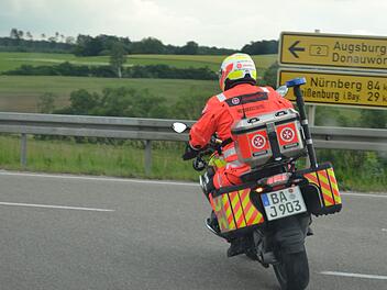 Oberfränkische Johanniter ziehen Bilanz - über 30 Einsätze für die Motorradeinheit