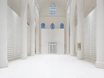 Die Aula der Otto-Friedrich-Universität Bamberg - ehemalige Dominikanerkirche. Foto: Henning Koepke